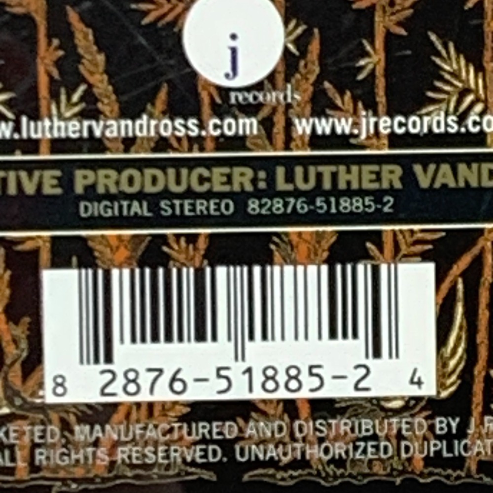 Luther Vandross – Dance With My Father [2003 CD] Album J Records Music‎ - Picture 3 of 9
